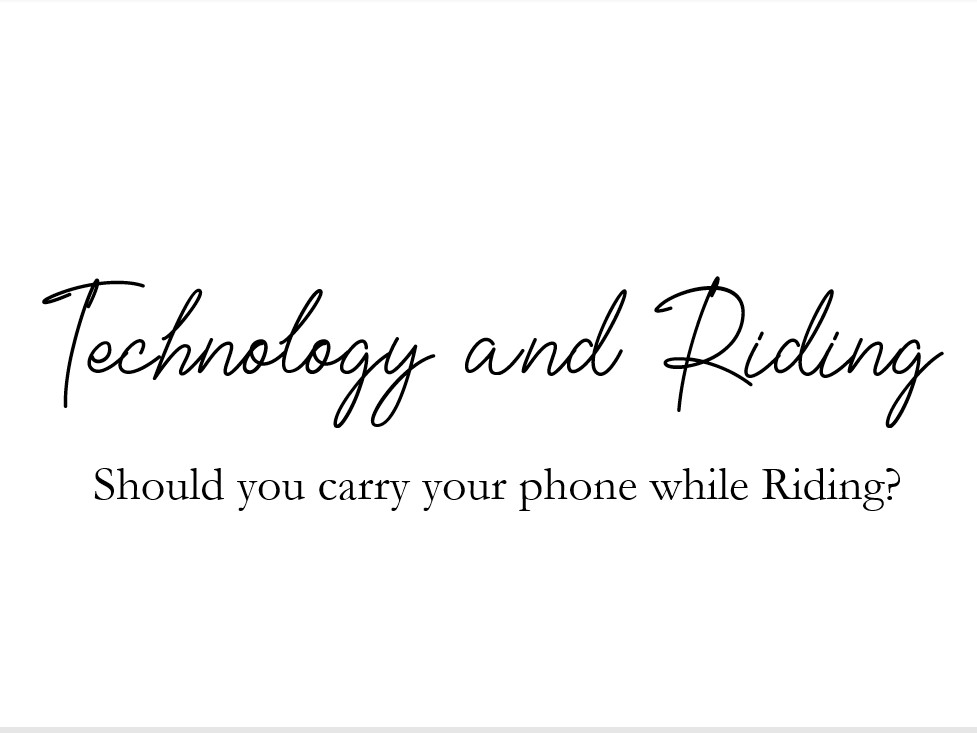 Technology & Riding