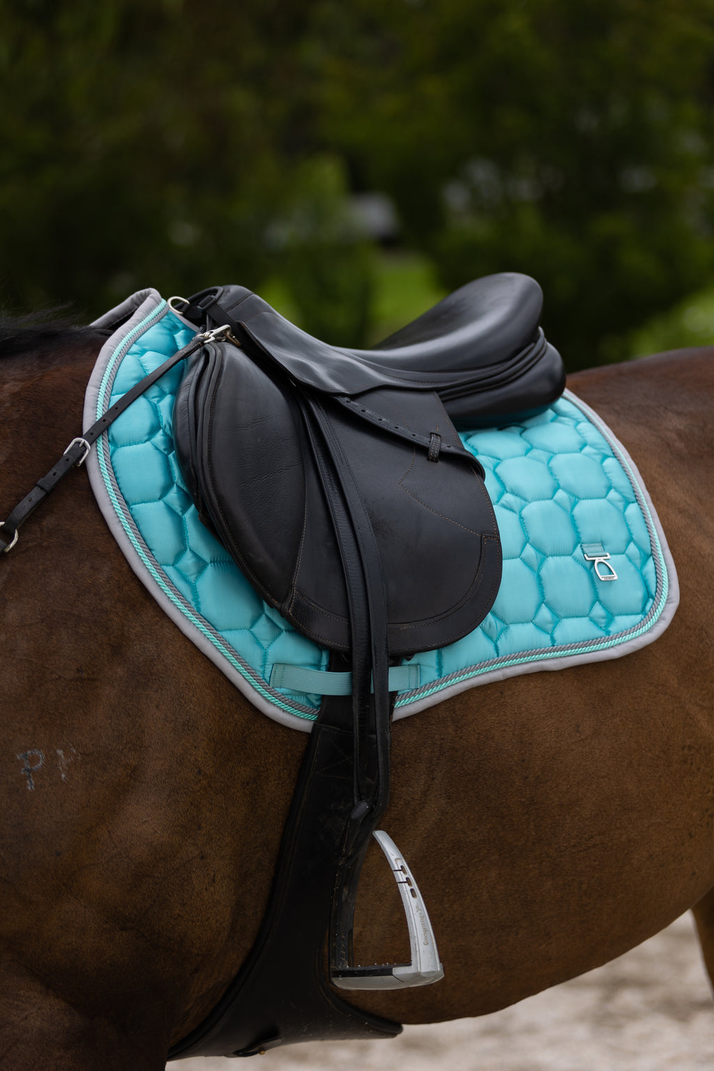 L Jump Cut Saddle Pad
