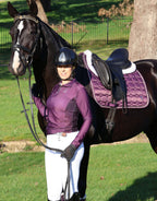 Marquis Dressage Saddle Pad – Bordeaux