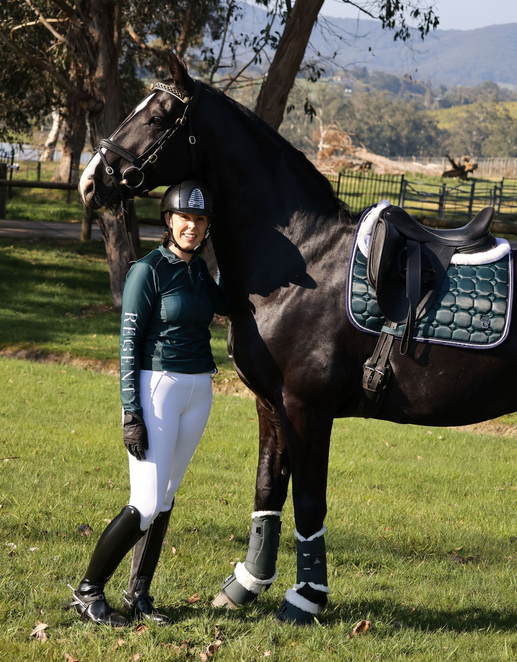 Marquis Dressage Saddle Pad – Hunter