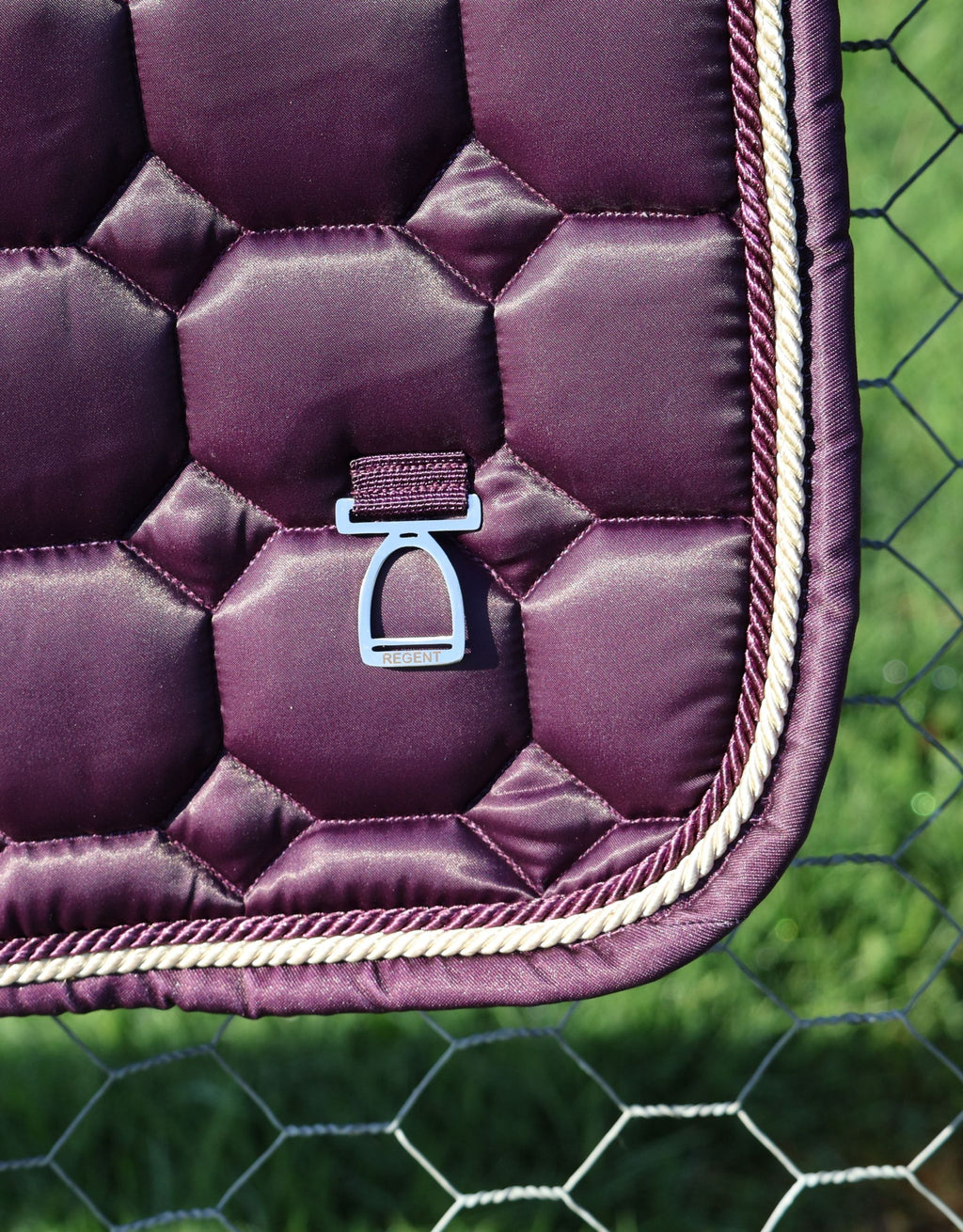 Marquis Jump Saddle Pad – Bordeaux