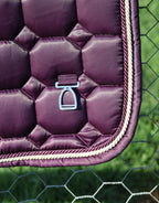 Marquis Jump Saddle Pad – Bordeaux