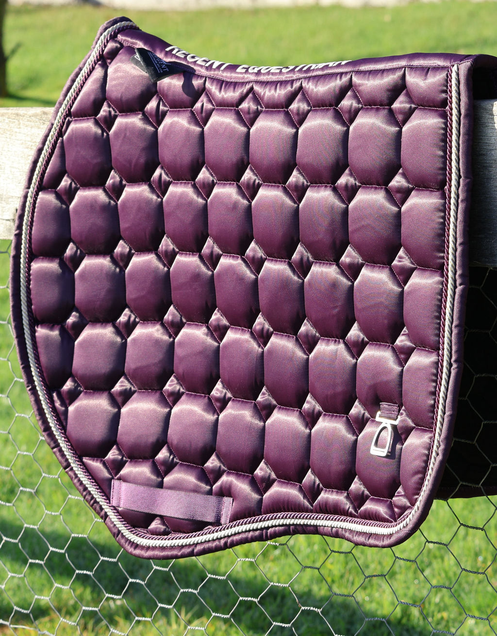 Marquis Jump Saddle Pad – Bordeaux