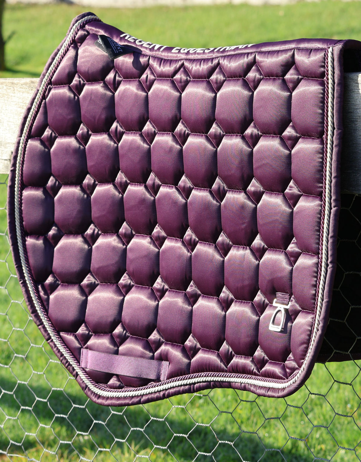 Marquis Jump Saddle Pad – Bordeaux