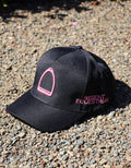 Regent Equestrian Cap - Black/Pink