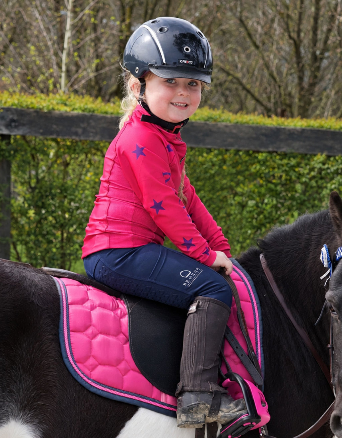 Little Legends Baselayer - Pink Star