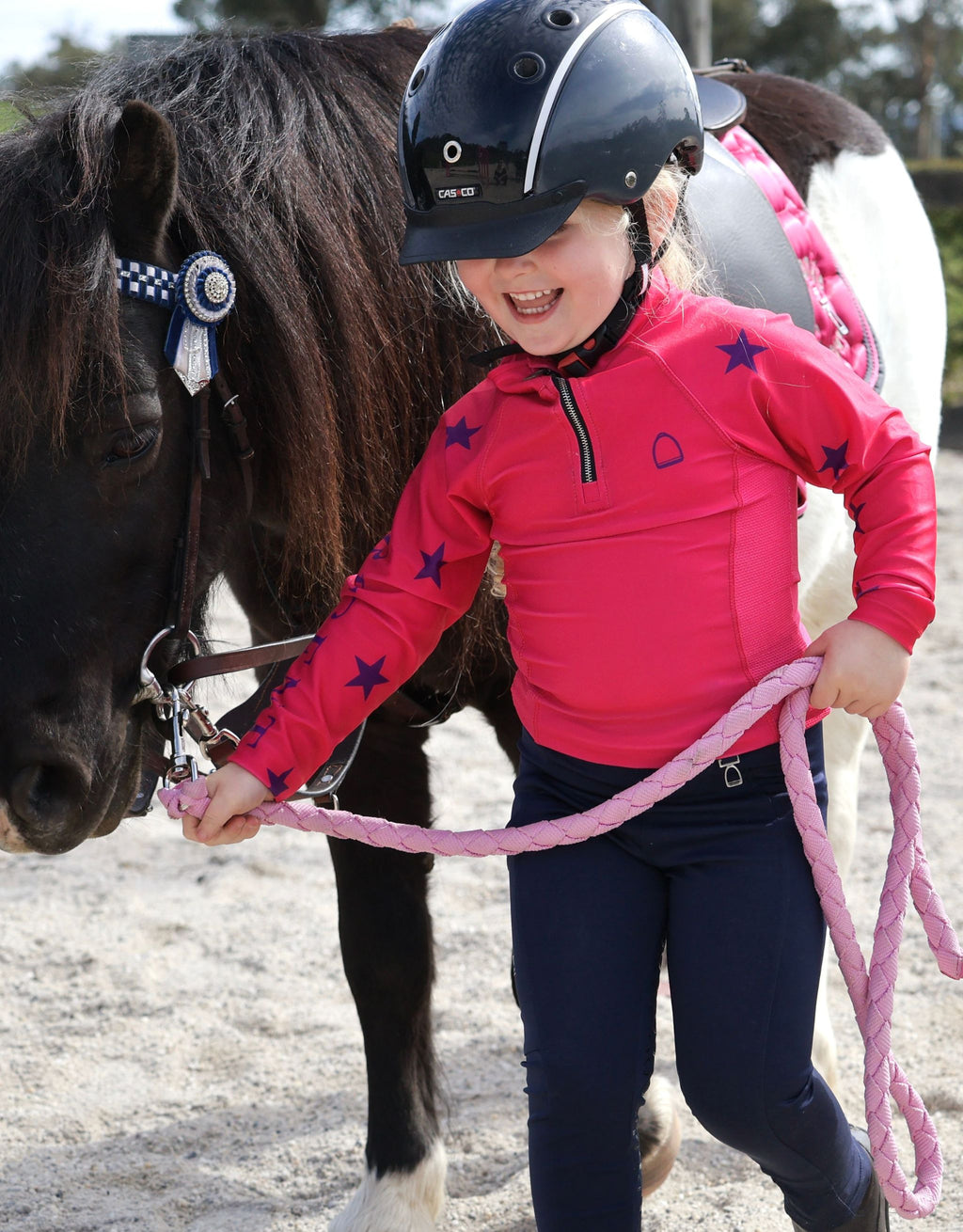 Little Legends Baselayer - Pink Star