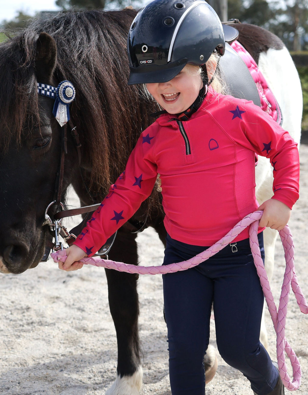 Little Legends Baselayer - Pink Star