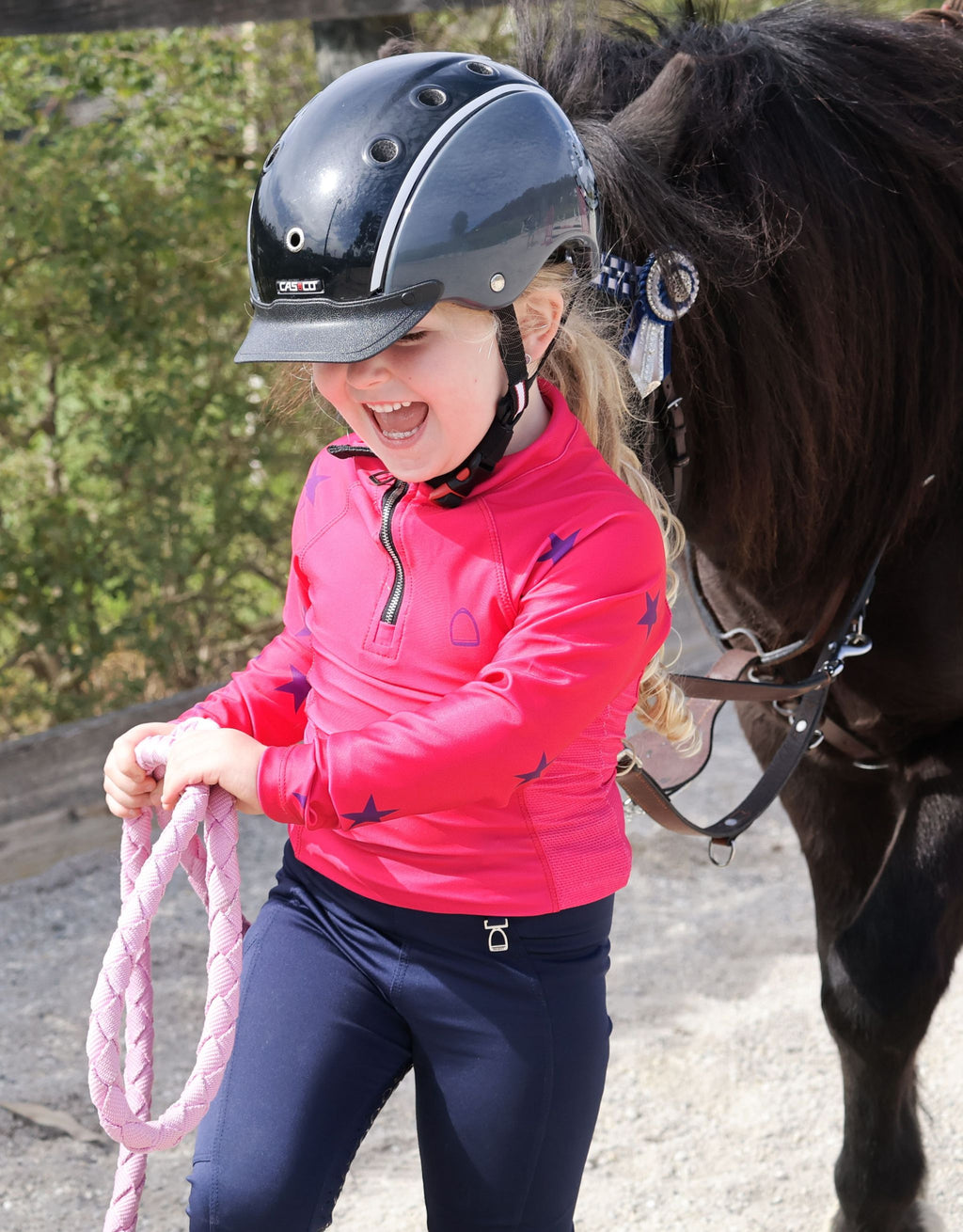 Little Legends Baselayer - Pink Star