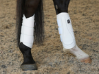 CLASSIC White Tendon Boots - Fleeceless